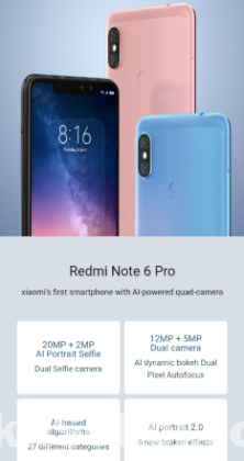 Redmi Note 6 Pro